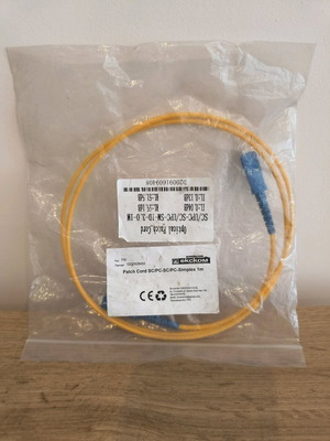Optical patch cord SC/PC-SC/PC Simplex 1m new