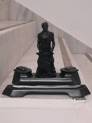Iron inkwell used from Soviet Union