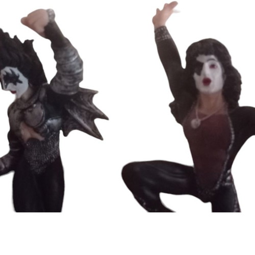 KISS band decorative figurines, set of 4