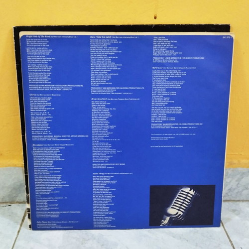 The Best Of Van Morrison vinyl record like new, rock