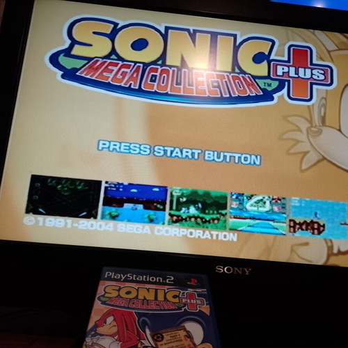 Sonic Mega Collection PlayStation 2 used, complete in good condition