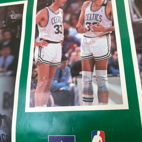 Boston Celtics 1990 poster used, authentic Starline 56x86cm