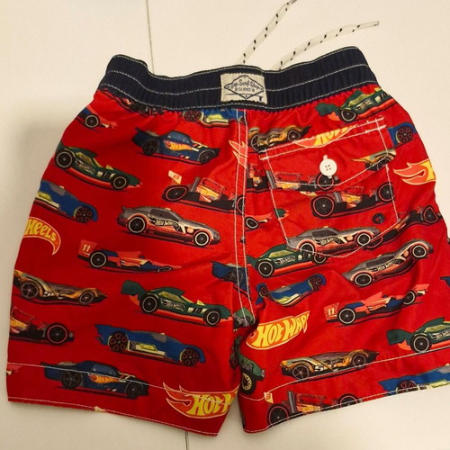 GAP x Hot Wheels kids' swimsuit like new, for 3 years old