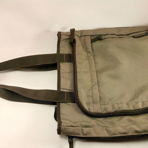 Artisti Italliani document bag used, beige with multiple compartments