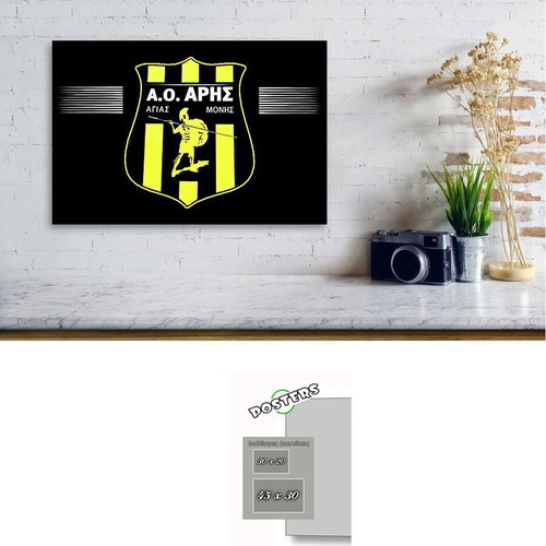 Ao Aris Agias Monis poster new, sports Trikala 30x20 cm