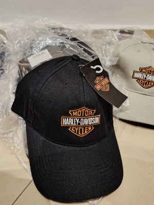 Harley Davidson hat new with tag, black, one size