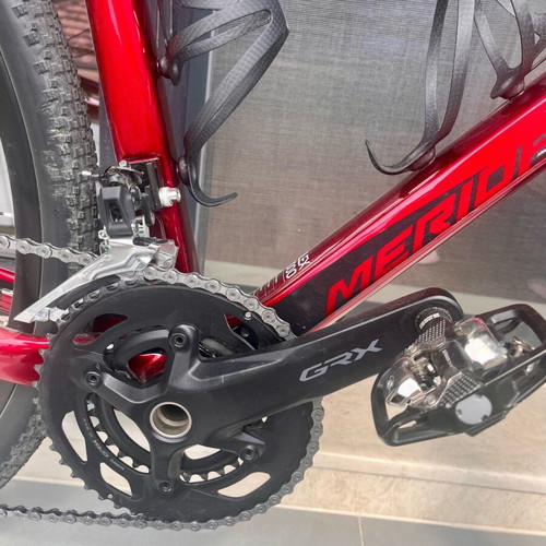 Merida Silex 4000 Gravel Bike like new, red, 700c wheels