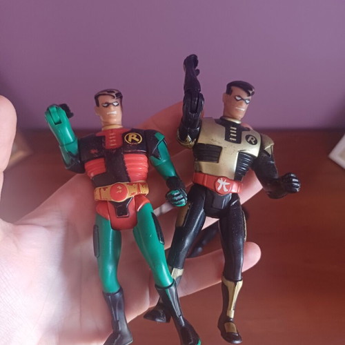 Vintage Batman & Robin action figures Kenner 1993-1994, pack of 4