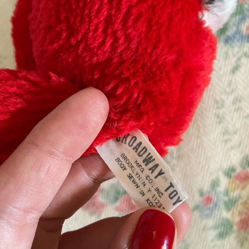 Vintage collectible stuffed dogs used, set of 2 pieces