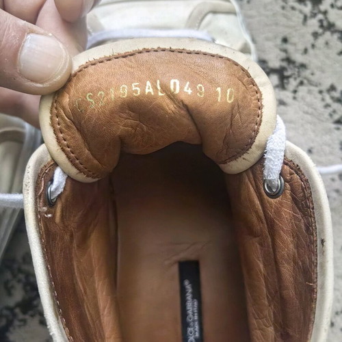 Dolce & Gabbana sports shoes like new with vintage effect, size 44