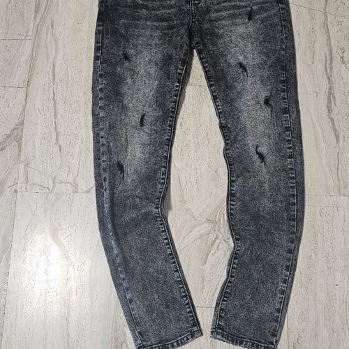 Jean black and grey used, size S