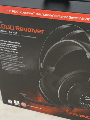 Gaming слушалки HyperX Cloud Revolver нови, запечатани