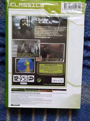 Splinter Cell Classics Xbox used