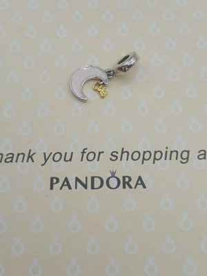 Pandora Symbol new, silver and pink