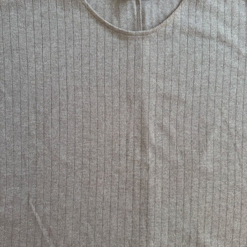 ZARA Crop women's top like new, beige with gold thread