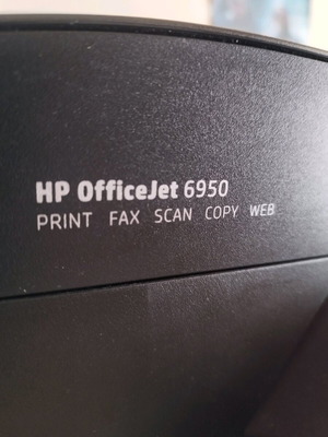 HP OfficeJet 6950 multifunction printer used