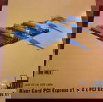  Κάρτα Επέκτασης DeLock Riser Card (41427) - PCIe x1- 4x PCIe x16 ΚΑΙΝΟΥΡΙΑ ΣΤΟ ΚΟΥΤΙ ΤΗΣ