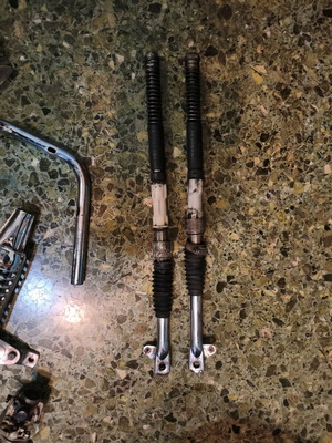 Honda Dax front forks used, genuine