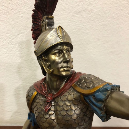 Achilles statue like new, height 39cm