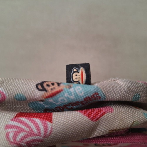 Paul Frank Shoulder Bag like new, beige and pink