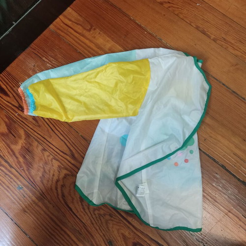 Djeco children's protective painting apron like new, ages 3-6