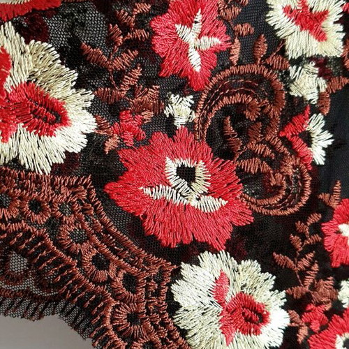J'aime les Garçons dress new with embroidered flowers size M