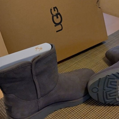 UGG Kristin ankle boots new, gray, size 36