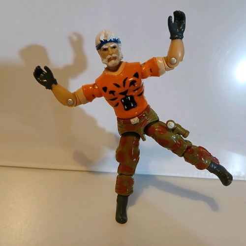 GI Joe Tiger Force Outback figure used, complete with filecard
