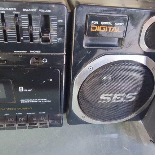 Samsung PD-780L stereo radio cassette boombox used