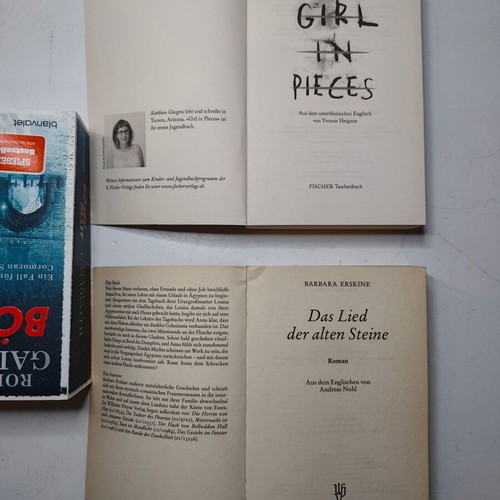 German books used, set of 5