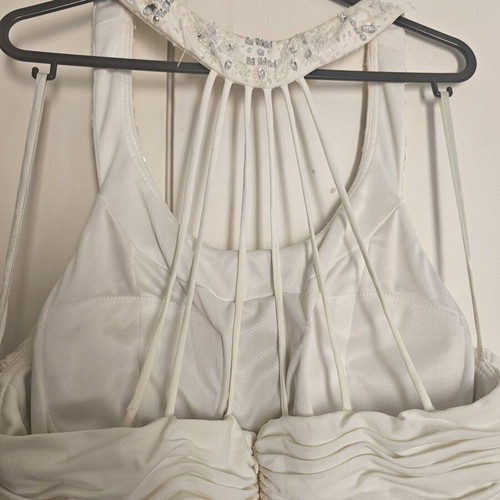 White dress Swing new, size L
