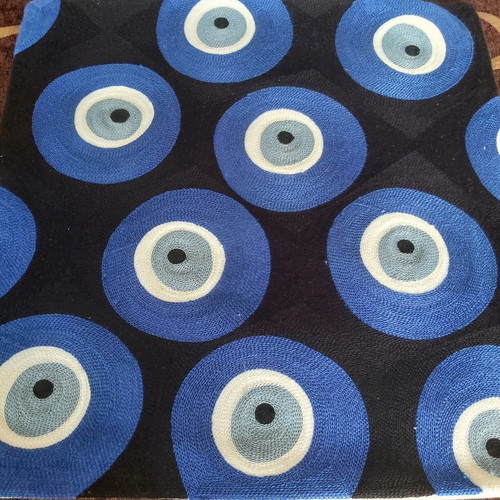 Pillows 45×45 new cotton and wool with designs