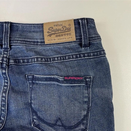 Superdry Standart Super Skinny Jeans Womens Size W30 L32 Blue like new