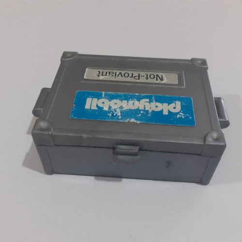 Playmobil gray chest like new