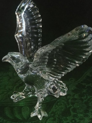 Άγαλμα αετός Cristal D'arques Aigle Imperial κρύσταλλο καινούργιο 1990