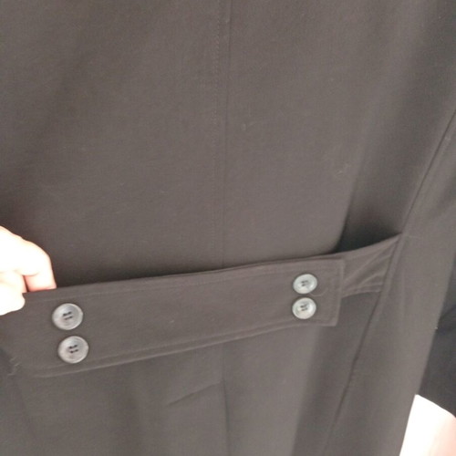 Abrand Jeans thin half-coat black, like new, XL