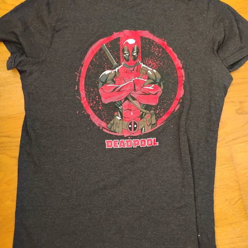 Marvel Deadpool T Shirt used, size 2XL