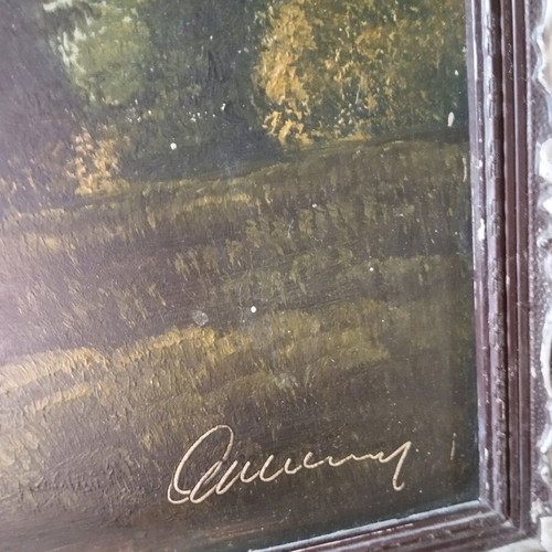 Old handmade painting frame used