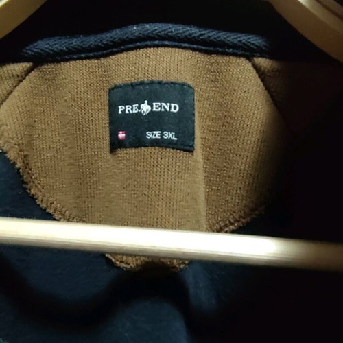 Pre End men's sweater used, black, size 3XL