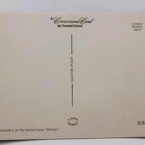 Vintage HM Queen Elizabeth II card new