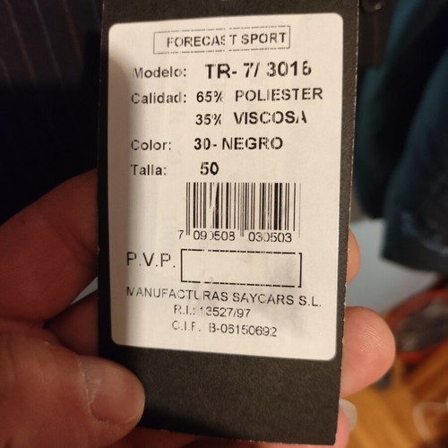 Forecast Classic Suit size 50 new with tag, jacket and trousers