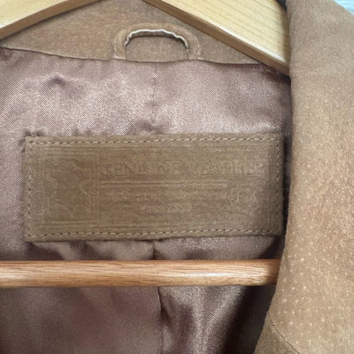 Canda suede jacket size XL like new, brown