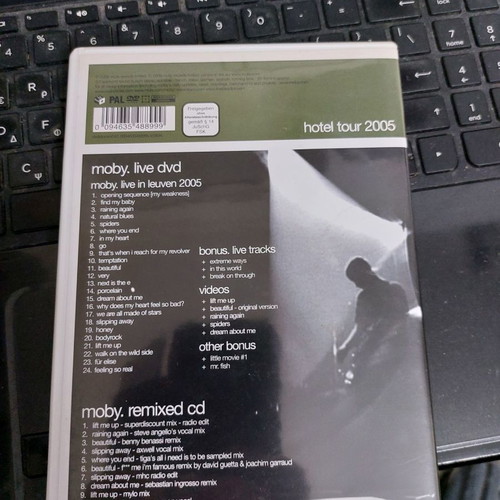 MOBY Live Hotel Tour 2005 DVD + CD new, electronic