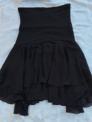 Women's strapless short dress ZICZAC new, black