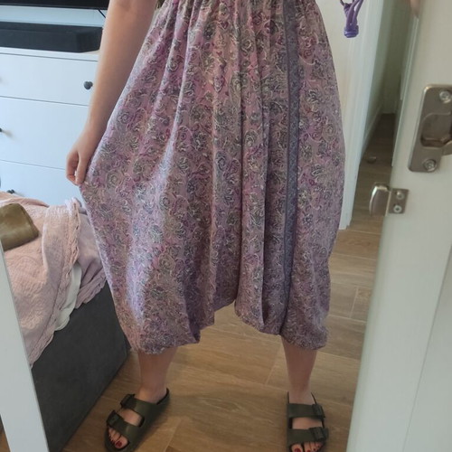 Silk hippie salvari pants purple boho chic festival