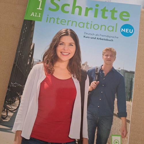 German learning book A1 new, unused