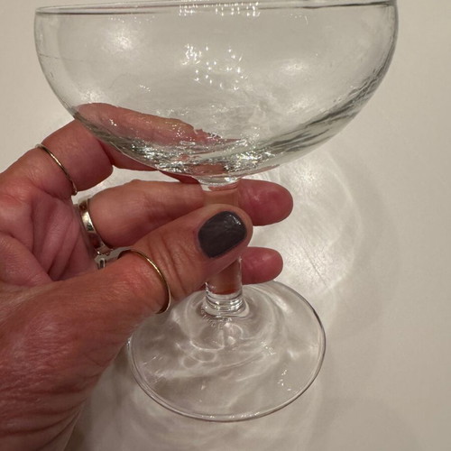 Glass champagne glasses new, pack of 24, professional or party use