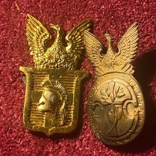 Military insignia used for pilikia, Stratos and Chorofylaki epateias