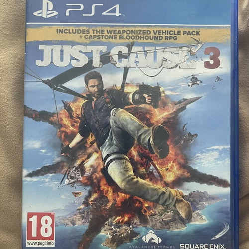 Just Cause 3 PS4 like new