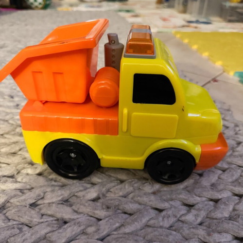 Toy bulldozer car used in very good condition